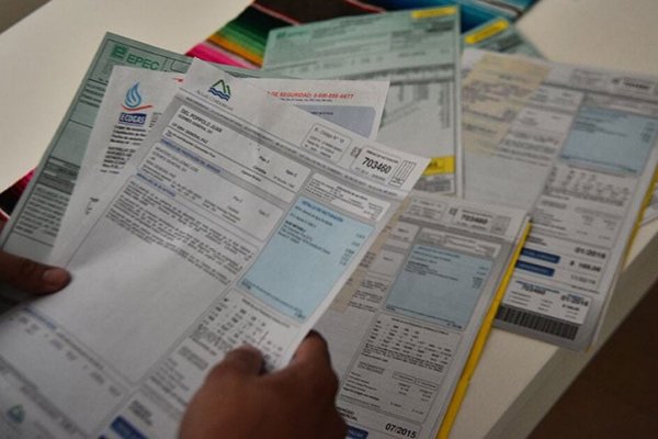 Ya no se podrán cobrar tasas e impuestos en las facturas de servicios públicos