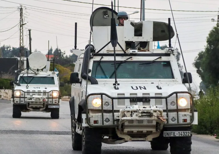 Heridos dos 'cascos azules' de la FINUL en un nuevo ataque de Israel contra el cuartel en Naqoura, Líbano