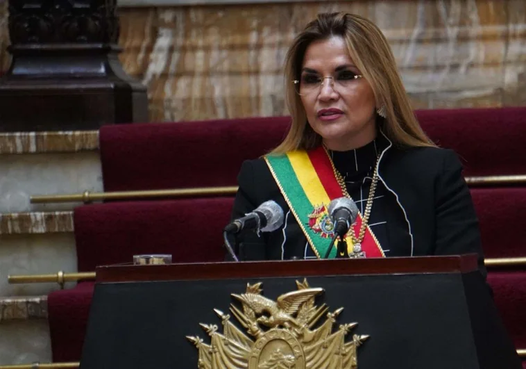 Este lunes comienza el juicio contra la expresidenta de Bolivia, Jeanine Áñez, por terrorismo