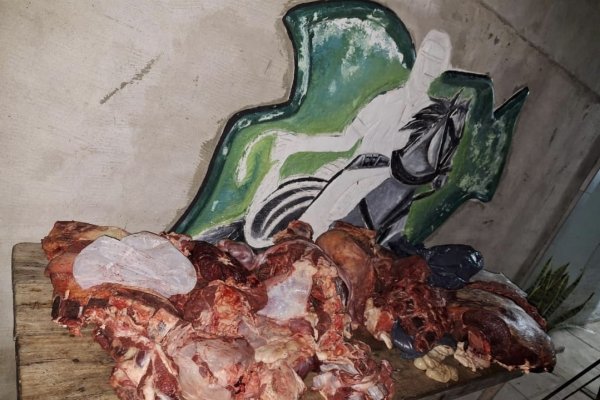 ABIGEATO! Secuestran casi 200 kilos de carne sin control sanitario