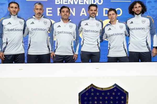 Así es el cuerpo técnico de Fernando Gago en Boca