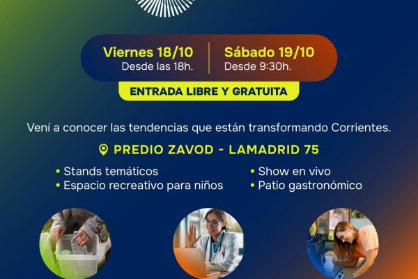 Invitan a las familias correntinas al evento “Corrientes Emergentes”