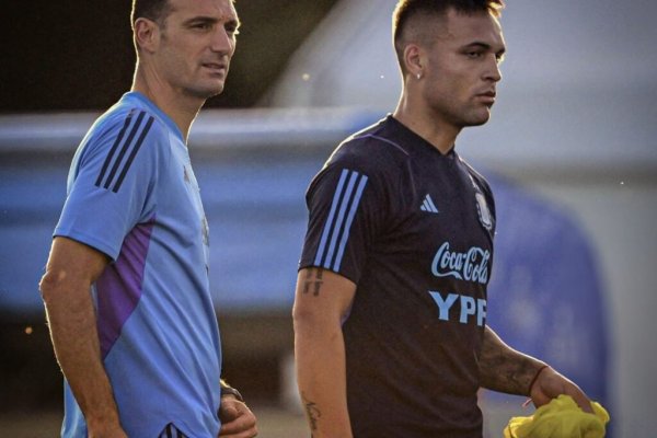 Scaloni: «Lautaro merece más que nadie el balón de oro»