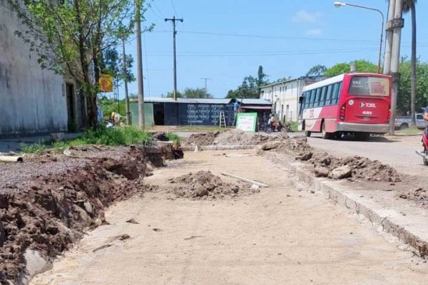 Se ensancha la avenida Garay: son 10 cuadras que cruzan los barrios Juan de Vera y Patono