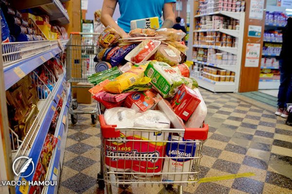 Fuerte caída del consumo: motorizado por alimentación, se derrumbó un 22% en septiembre