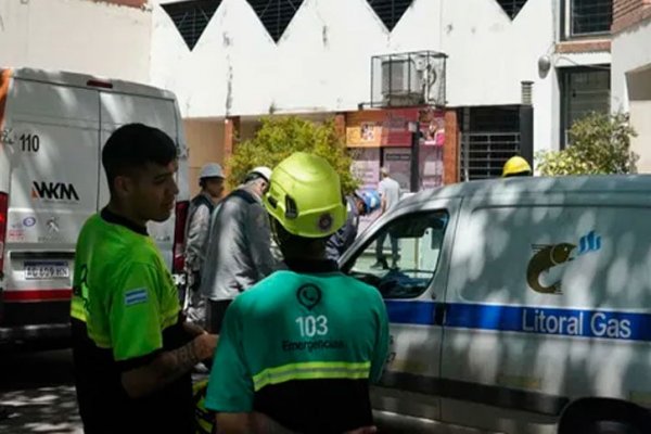 Un escape de gas en la zona de la Plaza López obligó a desalojar a vecinos de un edificio