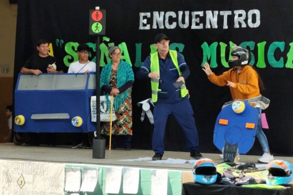 Jornada artística para generar conciencia vial