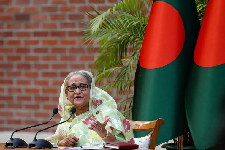 La Justicia de Bangladés emite una orden de arresto contra la ex primera ministra Sheij Hasina