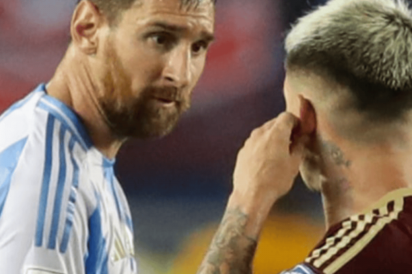 Soteldo habló del cruce con Messi: 