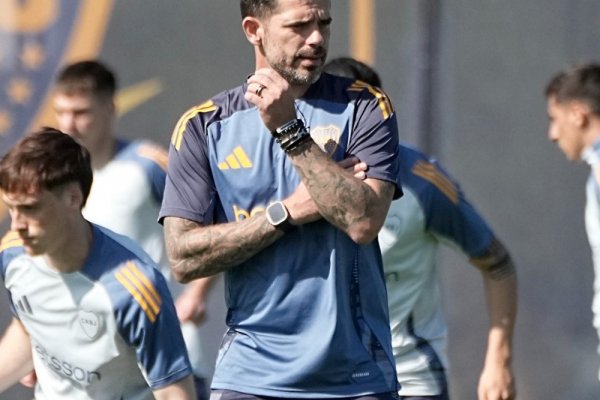 Es oficial: el primer once de Gago como entrenador de Boca