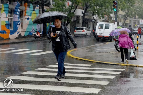 Rige un alerta y prevén abundantes lluvias hasta el jueves en Rosario y la región 