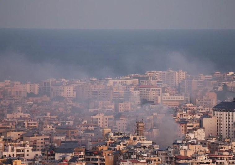 Israel bombardea las sedes de la red financiera de Hizbolá en Líbano