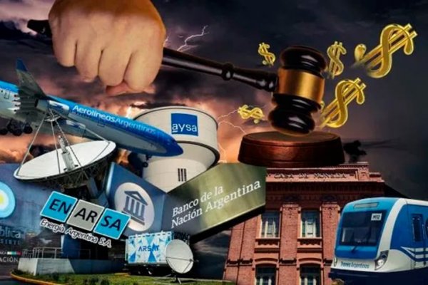 El Gobierno acelera el proceso de privatización de empresas estatales: Aerolíneas, ARSAT y AySA, entre ellas