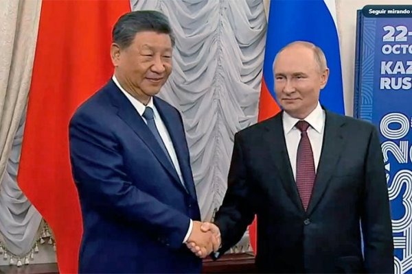 Xi y Putin se reúnen en el marco de la cumbre BRICS: “Las relaciones están en un nivel alto sin precedentes”