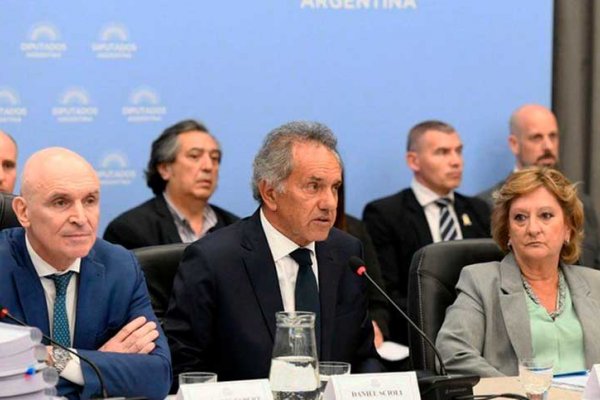 Scioli en Diputados: “Si veo que el país me necesita, ¿por qué no voy a ayudar?”.