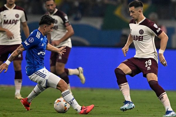 Lanús empata con Cruzeiro en la ida de las semis de la Sudamericana