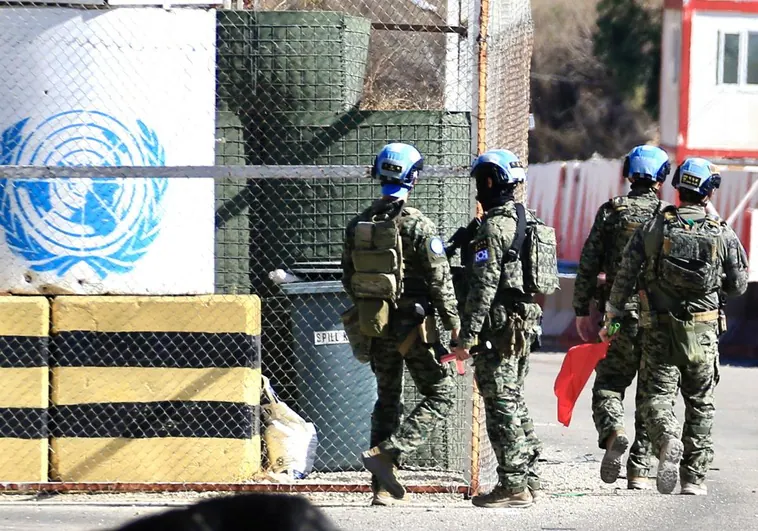 Israel dispara contra un puesto de observación de los 'cascos azules' de la ONU en el sur de Líbano