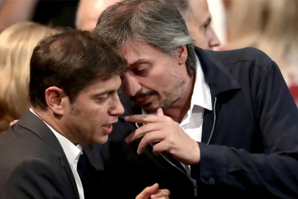 A pesar de la foto, Máximo Kirchner volvió a marcar las diferencias con Axel Kicillof