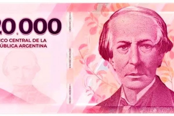 CON DEMORAS! El billete de $20.000 cuándo entrará en circulación en Argentina