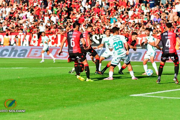 Newell’s tuvo una actuación deslucida y empató 1 a 1 con Sarmiento en el Coloso