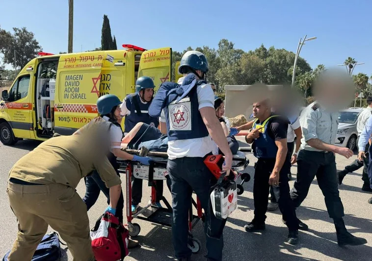 Al menos 35 heridos en Tel Aviv tras ser arrollados por un camión en un posible ataque terrorista