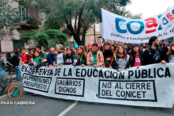 Los docentes universitarios paran este miércoles en todo el país junto a los trabajadores no docentes