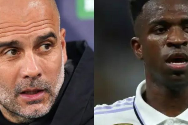 El palito de Guardiola a Vinícius por el Balón de Oro de Rodri: 