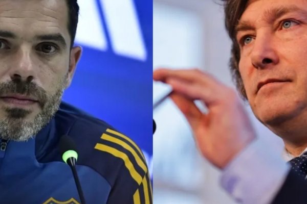 Milei criticó la asunción de Gago en Boca: 