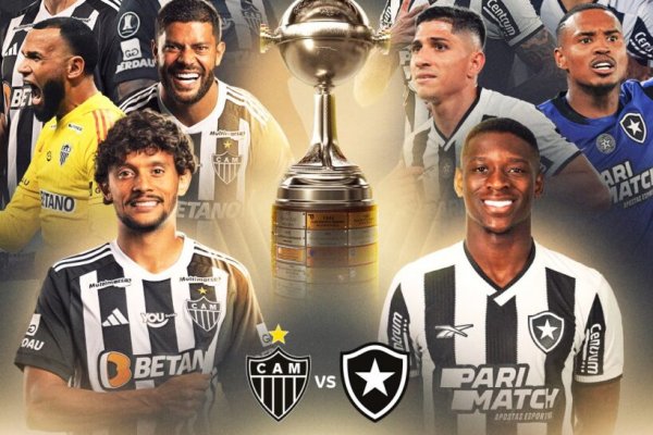 Atlético Mineiro y Botafogo, una final inédita en la Copa Libertadores: día, sede y todo lo que debes saber