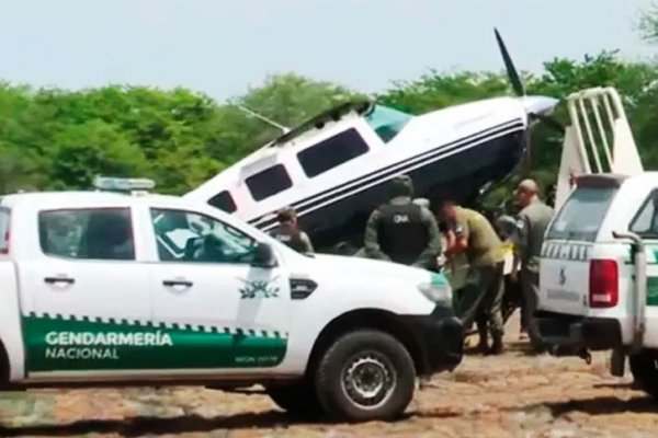 Detuvieron en Pueblo Andino al piloto de la avioneta cargada con cocaína