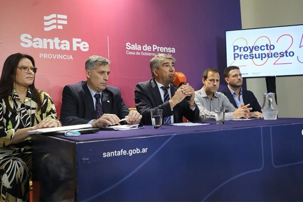 El Gobierno provincial presentó un Presupuesto 2025 con equilibrio fiscal y foco prioritario en Seguridad