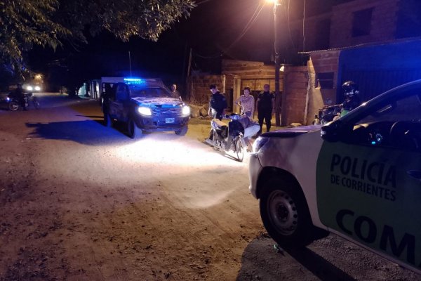 INSEGURIDAD! Policías de Corrientes detienen a varios ladrones callejeros