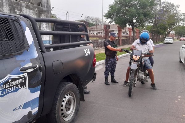 OPERATIVOS! Varias personas demoradas y secuestro de motos