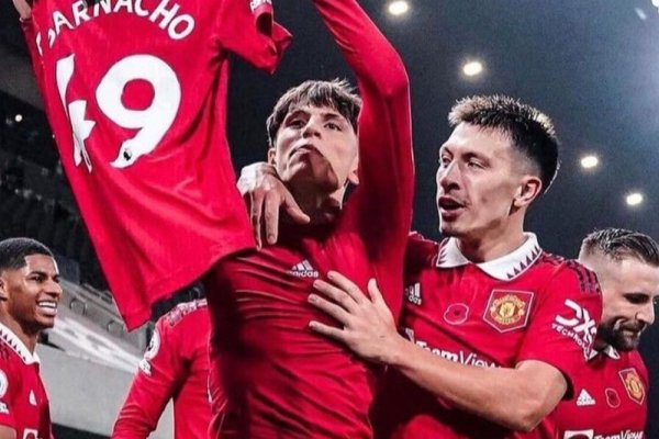 La gran noticia que recibió Garnacho en el Manchester United