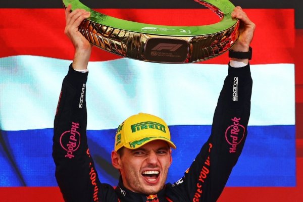 Verstappen y un manejo de antología para ganar el Gran Premio de Brasil