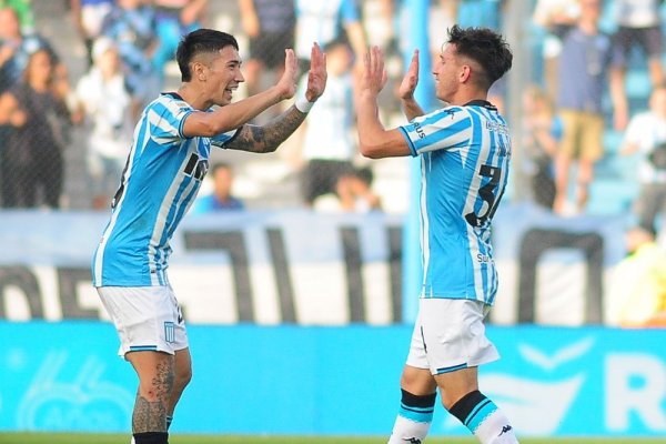 Racing no perdonó de local ante Instituto y sigue de racha