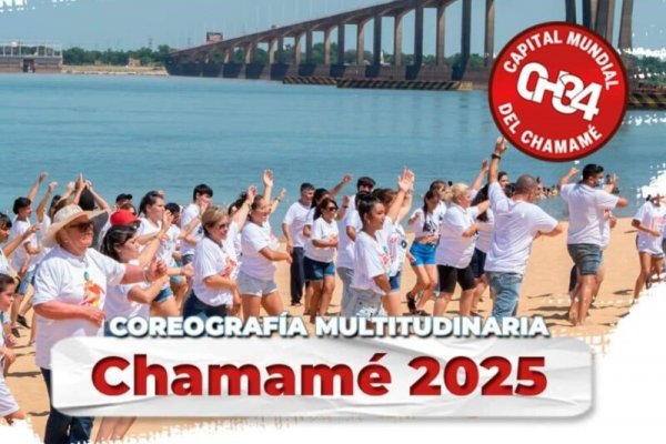 Invitan a ser parte de la gran coreografía Chamamé 2025