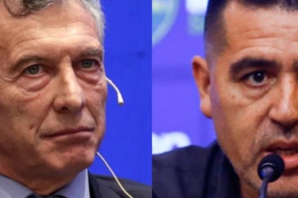 Macri le apuntó a Riquelme por el presente de Boca: 