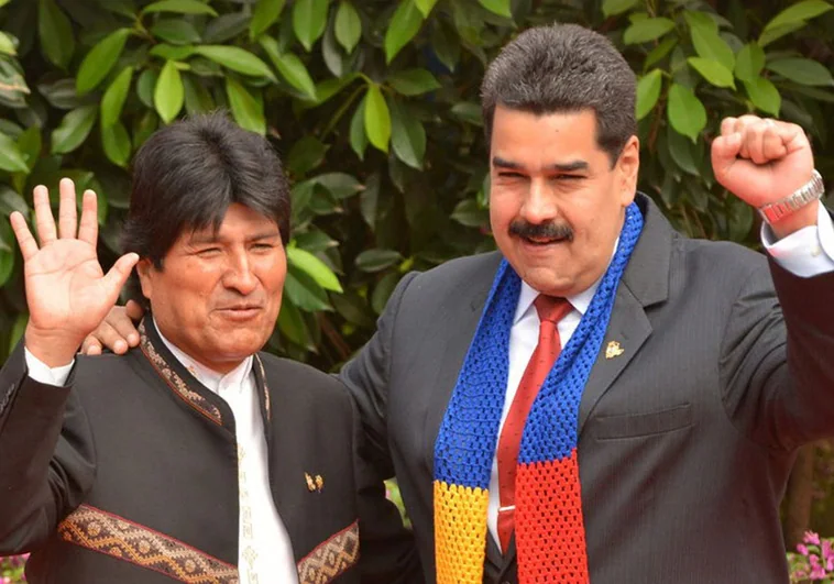 Maduro financia a Evo Morales con coches y aviones de Venezuela