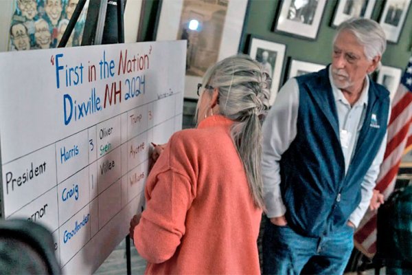 Las elecciones en Estados Unidos transcurren desde la medianoche y ya se sabe el primer resultado