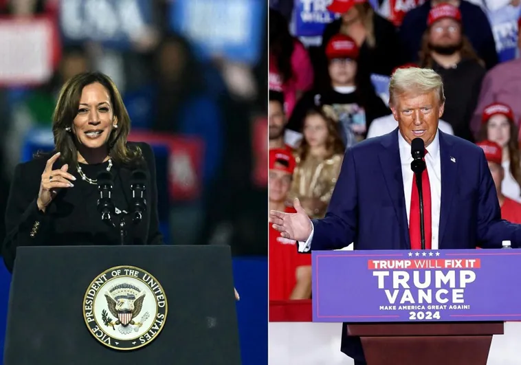 Harris y Trump empatan en una simbólica votación en Dixville Notch, primera localidad en votar en EE.UU.