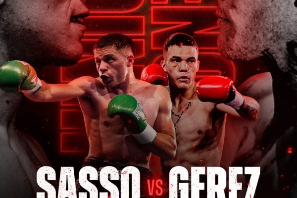 Boxeo en vivo por TNT Sports: cuándo pelean Sasso vs. Gerez