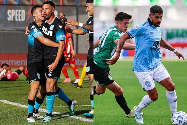 Liga Profesional: Racing derrotó a Barracas y Banfield igualó con Belgrano