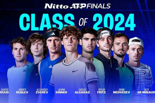 Los mejores ocho tenistas del mundo se enfrentan en las ATP Finals