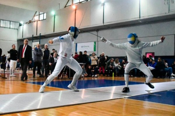 El campeonato provincial de esgrima en Rosario