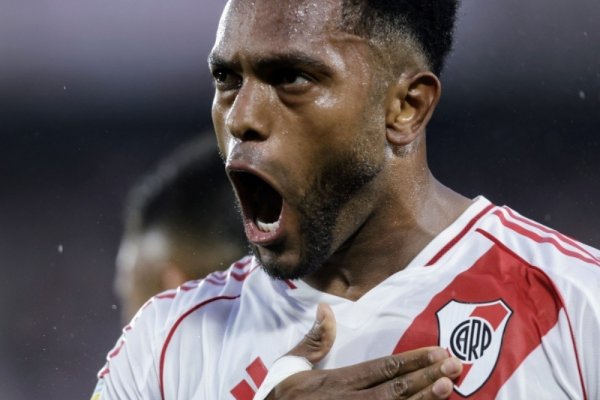 El gesto de Borja que sorprendió en el triunfo de River vs. Barracas