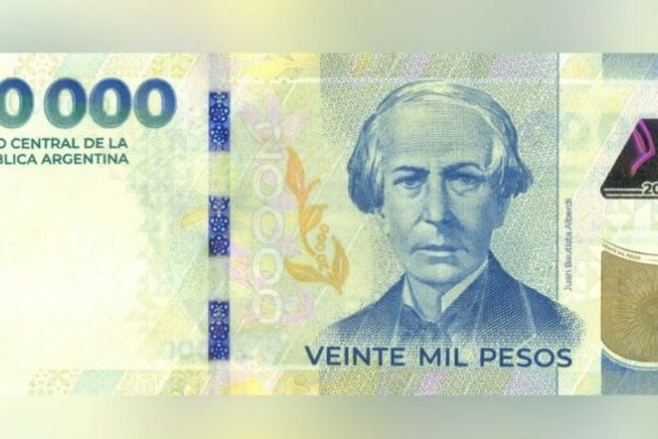 Ya circula el nuevo billete de $20.000: qué medidas de seguridad tiene