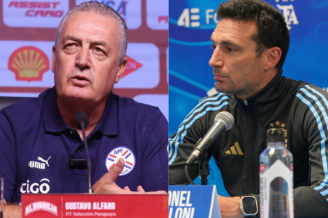 Scaloni le contestó a Alfaro antes de visitar a Paraguay: 