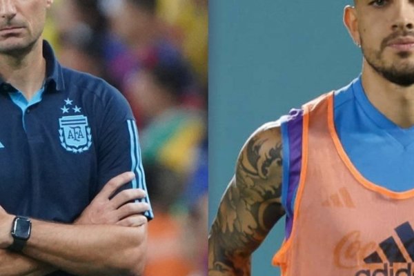 El aviso de Scaloni a Paredes en la Selección: 