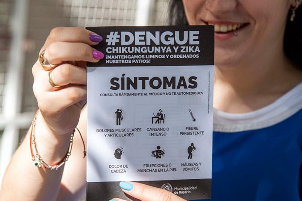 Primer caso de dengue de la temporada en Rosario: se trata de un hombre con antecedente de viaje a la India